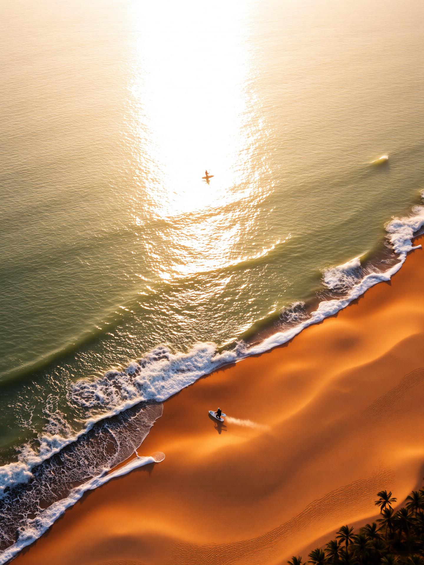Praia do Preá ao pôr do sol